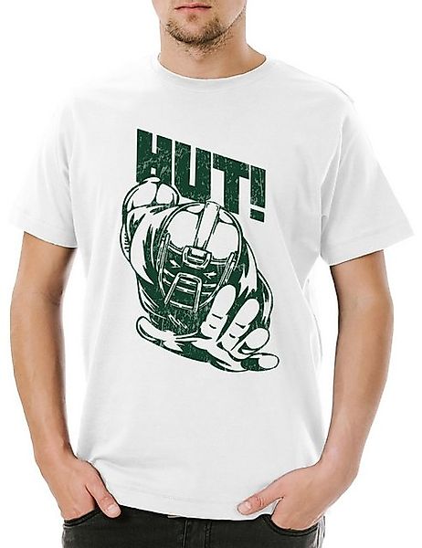 Urban Backwoods Print-Shirt American Football Hut! Herren T-Shirt Player Sp günstig online kaufen