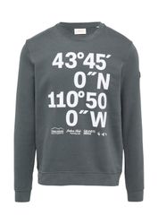 s.Oliver Sweatshirt Sweatshirt Sweatshirt mit Flock-Print günstig online kaufen