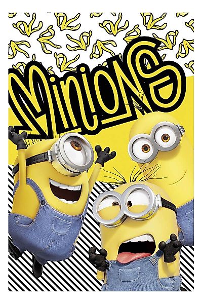 Babydecke Fleecedecke Minions, Kinder Kuscheldecke, 100 günstig online kaufen