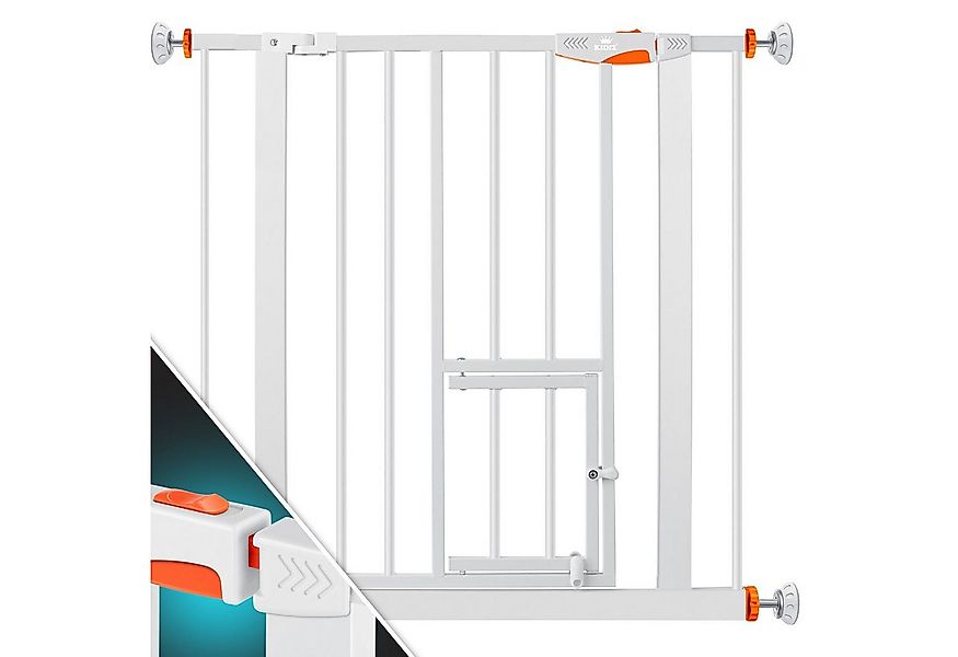 KESSER Türschutzgitter, Türschutzgitter Absperrgitter Treppengitter Kinderg günstig online kaufen