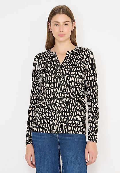 Cecil Langarmshirt mit grafischem Muster günstig online kaufen