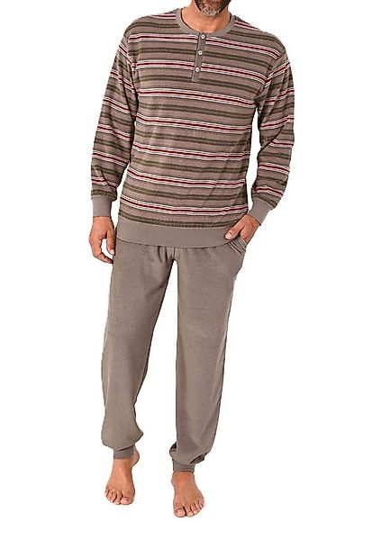 Normann Pyjama Herren Schlafanzug Pyjama lang in Frottee Qualität– auch in günstig online kaufen