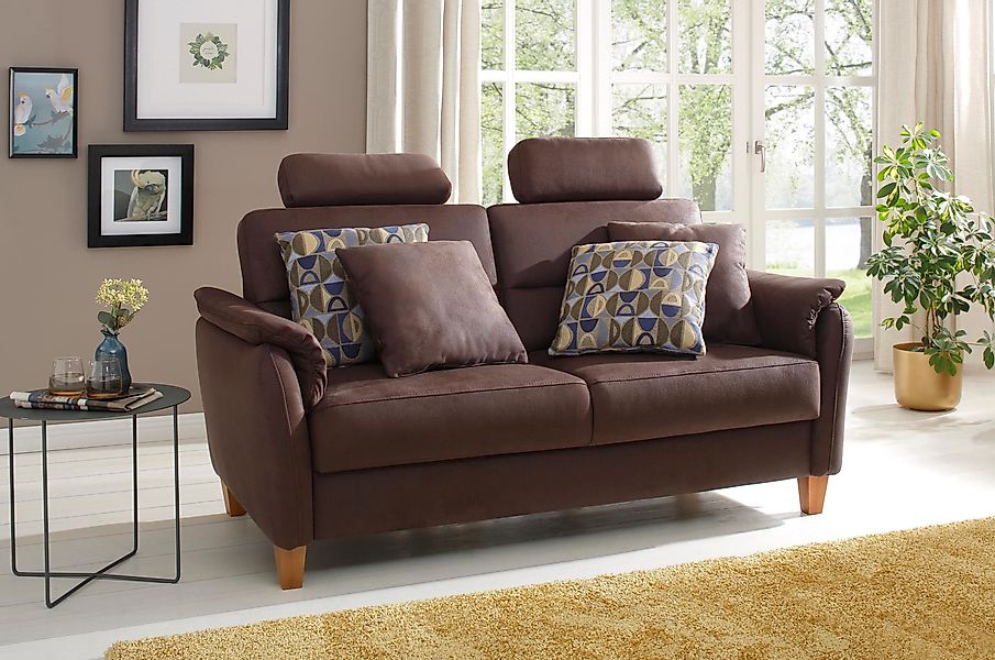 Home affaire 2,5-Sitzer "Palmera, B: 179 cm", mit Federkern günstig online kaufen