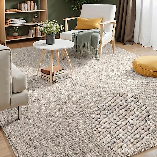 ELLE DECORATION Teppich »Rocco«, rechteckig, 10 mm Höhe, Läufer, waschbar, günstig online kaufen