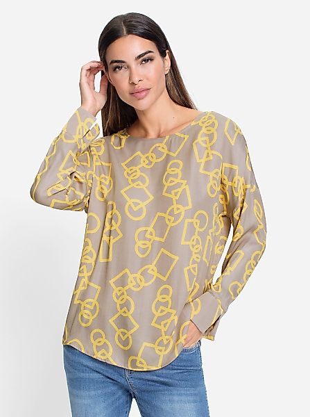 heine Klassische Bluse Druckbluse günstig online kaufen