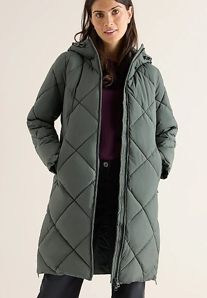 Cecil Steppmantel mit Rucksack Strings und Kapuze günstig online kaufen