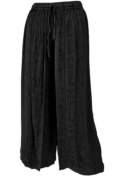 Guru-Shop Relaxhose Palazzohose, langer Boho Hosenrock, günstig online kaufen