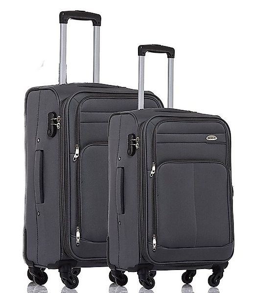 Beibye Weichgepäck-Trolley Set 2-tlg. 64 + 54cm - 4 Rollen - Dehnfalte günstig online kaufen
