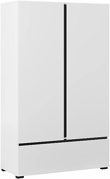 Home affaire Wäscheschrank "Cross, moderner griffloser Kleiderschrank", Meh günstig online kaufen