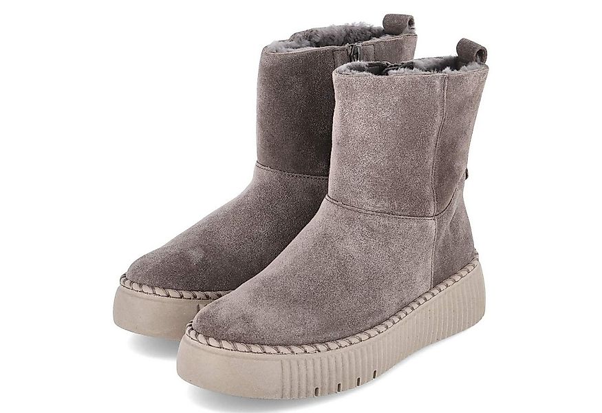 Gabor Gabor 73.542.18 Damen Rauleder beige Winterstiefel günstig online kaufen