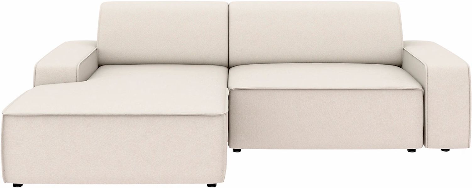 TRENDMANUFAKTUR Ecksofa "Graz, wahlweise mit Sitzvorschub und Bettkasten, L günstig online kaufen