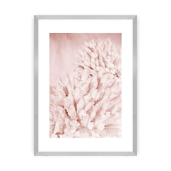 Poster Pastel Pink II, 21 x 30 cm, Rahmen wählen: silberner Rahmen günstig online kaufen