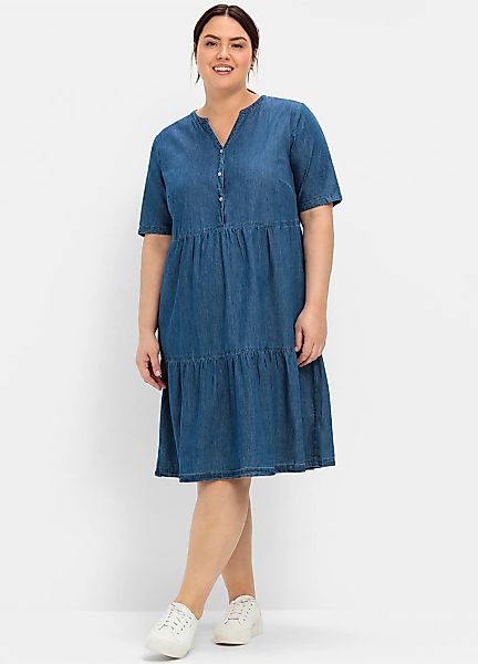 Sheego Jeanskleid "Jeanskleid" günstig online kaufen