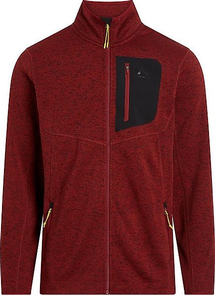 McKINLEY Fleecejacke Skeena III M 912 Herren-Unterjacke dunkelrot-meliert günstig online kaufen