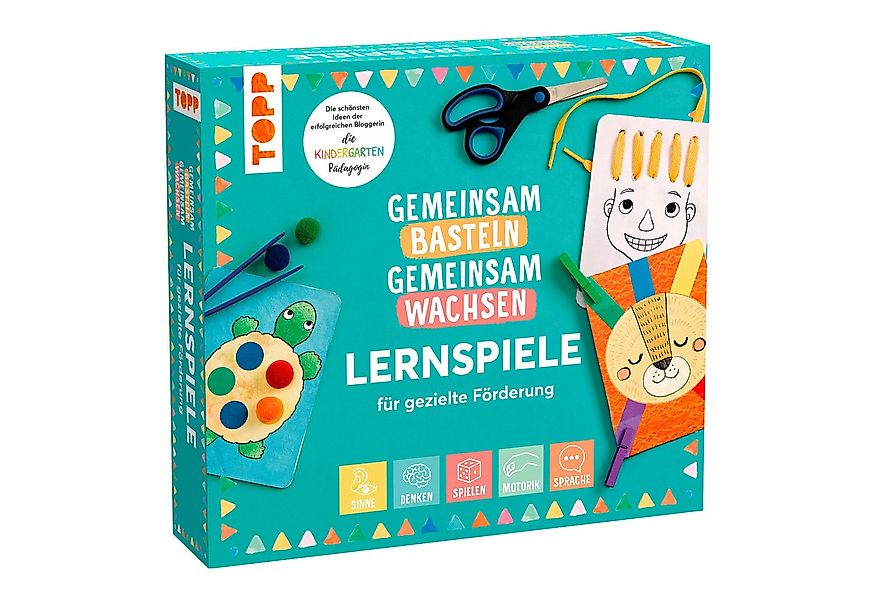 Topp Kreativset Gemeinsam basteln, gemeinsam wachsen - Lernspiel-B, (58-tlg günstig online kaufen