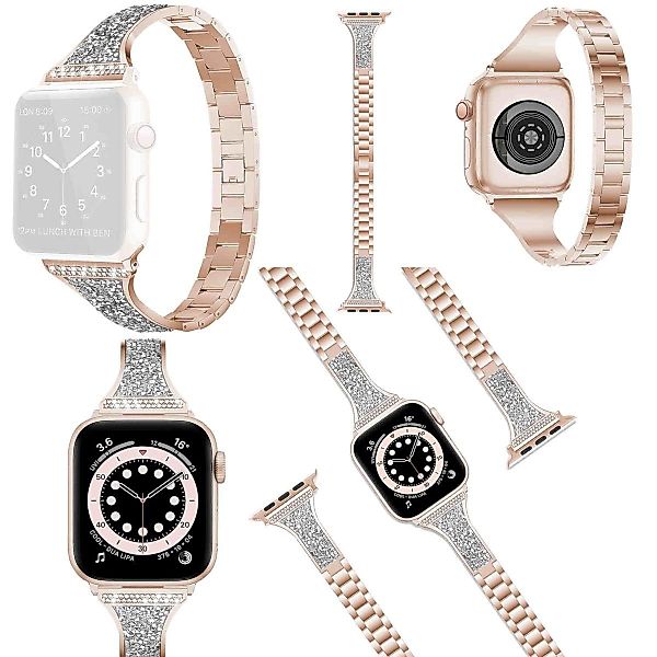 Wigento Smartwatch-Armband Für Apple Watch Series günstig online kaufen