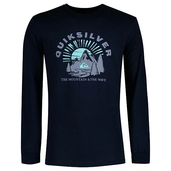 Quiksilver Mountain Side Langarm-t-shirt M Navy Blazer günstig online kaufen
