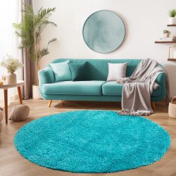 SIMPEX24 Teppich Unicolor - Einfarbig, Rund, günstig online kaufen