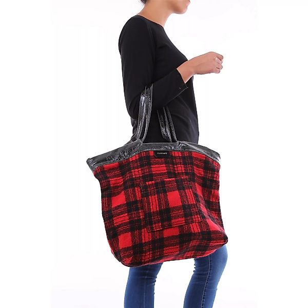 MOMONÌ Handtaschen Damen Rot und schwarz günstig online kaufen