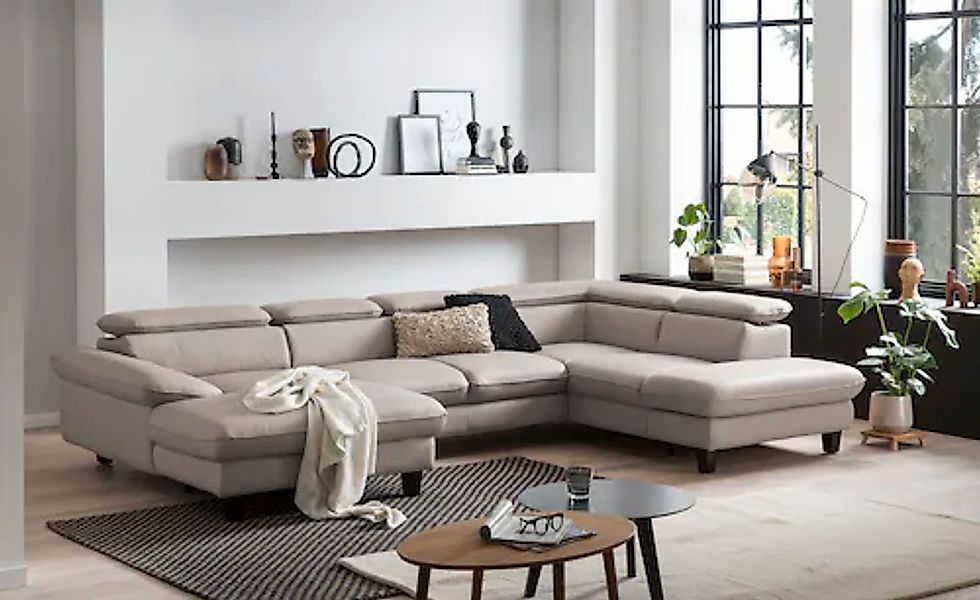 Home affaire "Pilot U-Form" mit Kopfteilverstellung, wahlweise mit Bettfunk günstig online kaufen