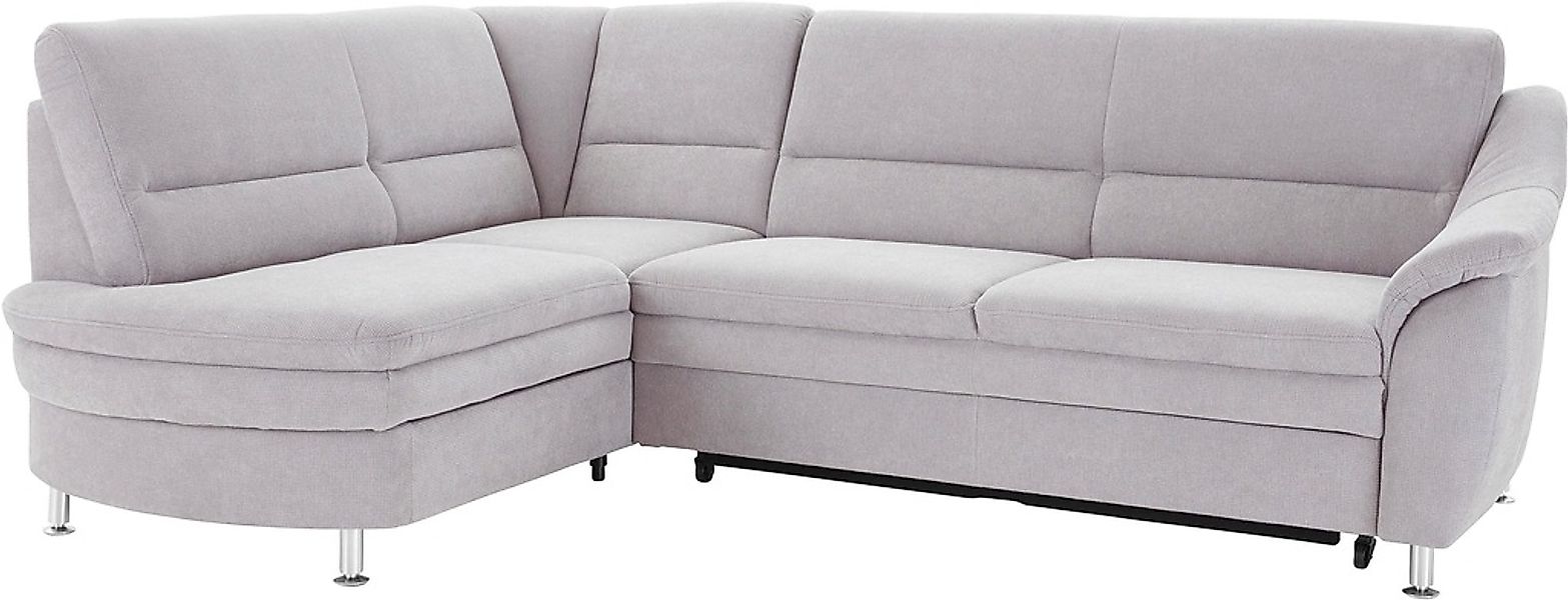 sit&more Ecksofa »Cardoso L-Form«, mit Federkern, wahlweise mit Bettfunktio günstig online kaufen