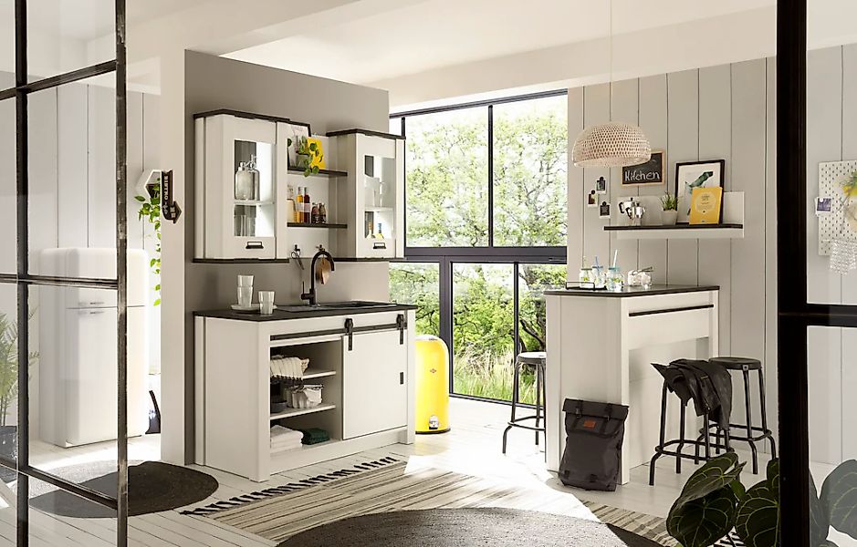 Home affaire Pantryküche Sherwood, Breite 160 günstig online kaufen