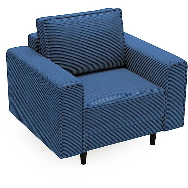 Beautysofa Relaxsessel Monte (Blau Sessel aus günstig online kaufen