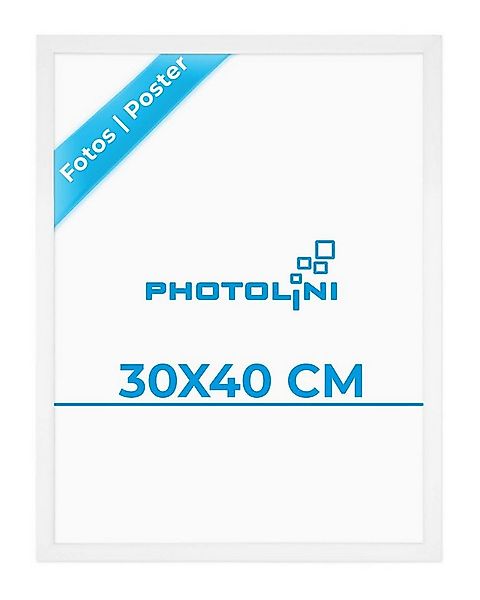 PHOTOLINI Bilderrahmen modern mit bruchsicherem Acrylglas, Holz MDF für Fot günstig online kaufen