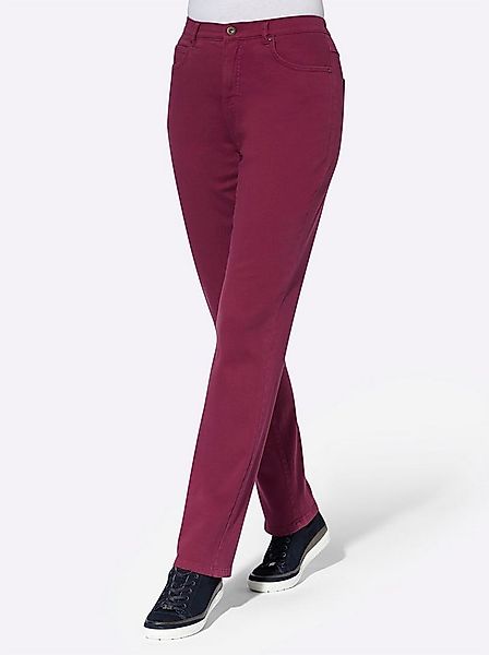 Sieh an! Bequeme Jeans 5-Pocket-Hose . mit seitlichem Dehnbund günstig online kaufen