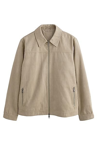 Next Hemdjacke Hemdjacke mit Reißverschluss aus günstig online kaufen