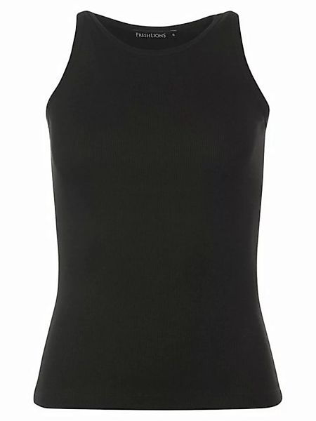 Freshlions Trägertop Geripptes Basic Top in schwarz - S Sonstige, keine Ang günstig online kaufen