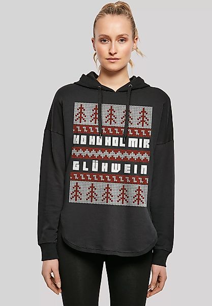 F4NT4STIC Kapuzenpullover "Ho Ho Hol mir Glühwein Weihnachten", Print günstig online kaufen