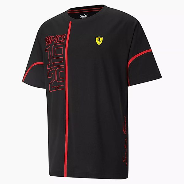 PUMA Scuderia Ferrari Statement Herren T-Shirt mit Grafikprint | Mit Aucun günstig online kaufen