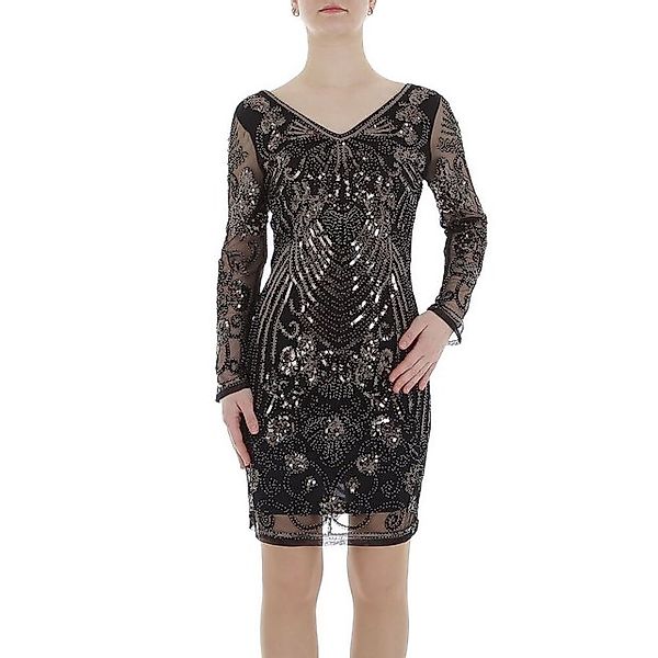 Ital-Design Partykleid Damen Party & Clubwear Pencil (86365281) Pailletten günstig online kaufen