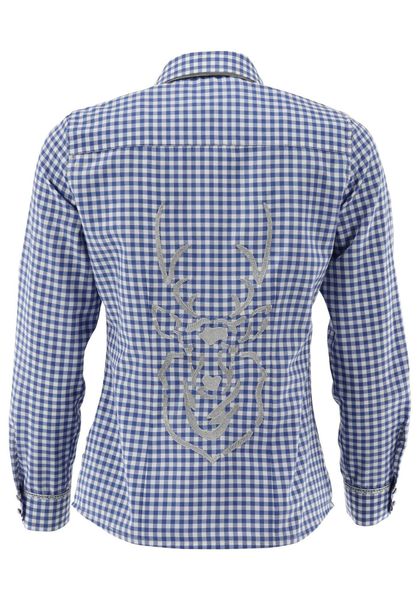 OS Trachten Trachtenbluse Brulup Tailliert, Haifischkragen, günstig online kaufen
