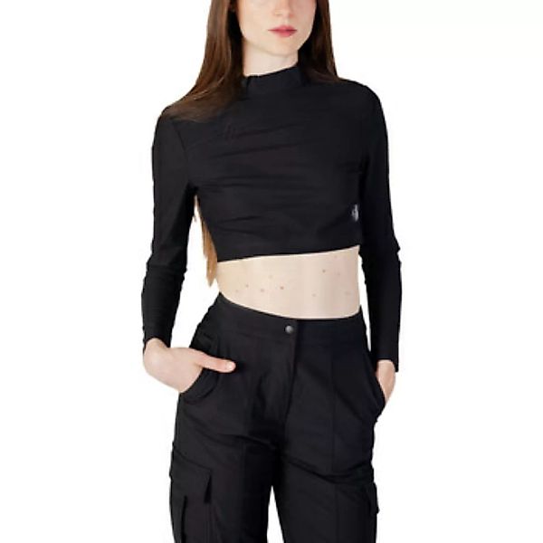 Calvin Klein Jeans  Blusen TECHNICAL KNIT MOCK J20J221312 günstig online kaufen