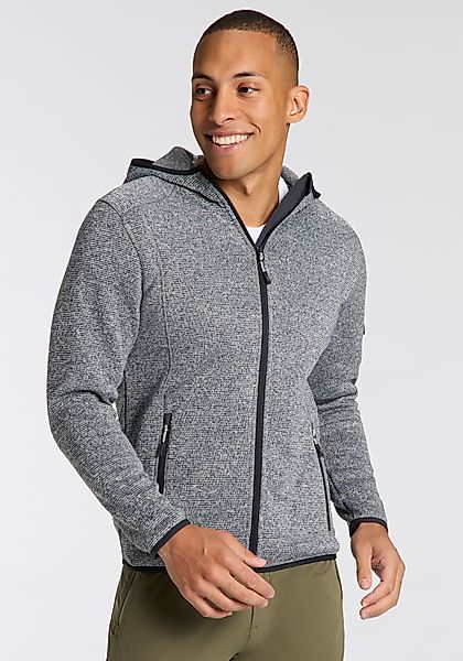 CMP Strickfleecejacke MAN JACKET FIX HOOD günstig online kaufen