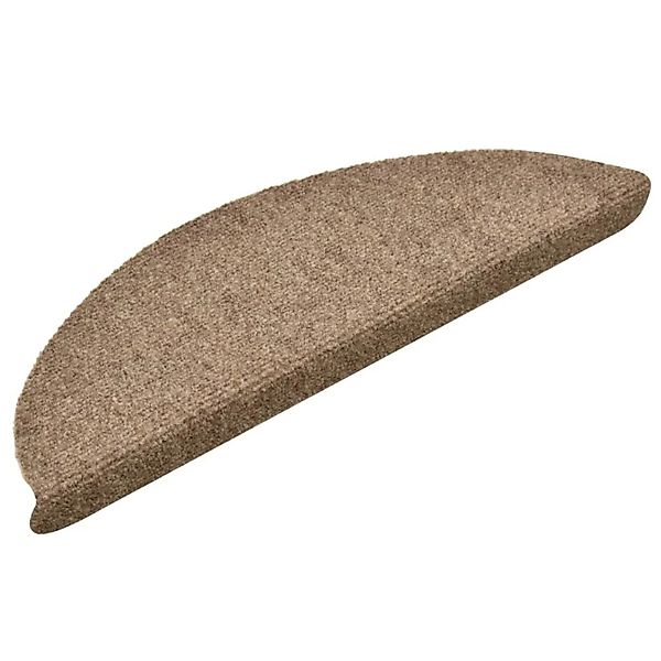 vidaXL Stufenmatte Treppenmatten Selbstklebend 15 Stk. günstig online kaufen