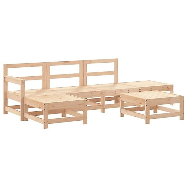 vidaXL 6-Tlg Garten-Lounge-Set Massivholz Kiefer 3186536 günstig online kaufen