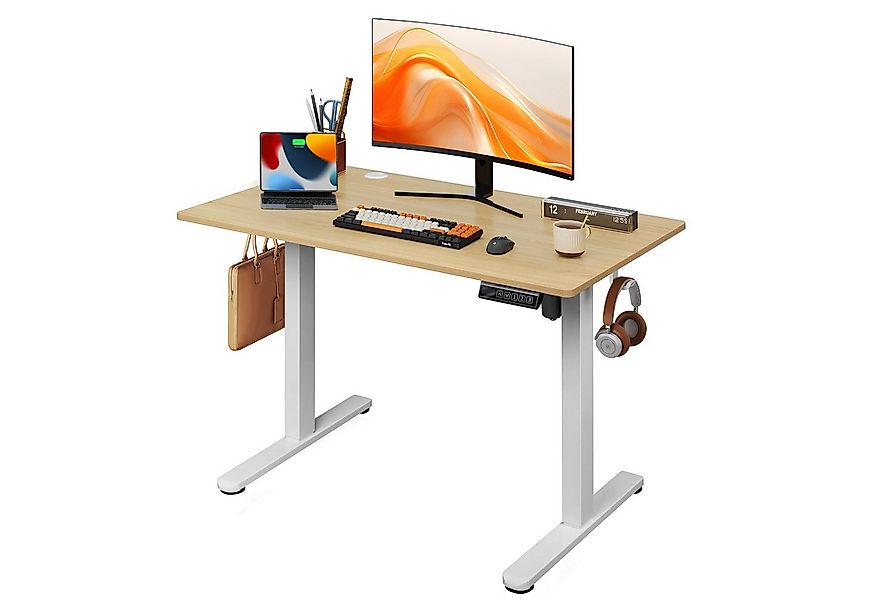 DEVAISE Schreibtisch Höhenverstellbarer Schreibtisch elektrisch 100×60 cm ( günstig online kaufen