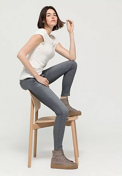 Hessnatur 5-Pocket-Jeans Lina Skinny Fit aus Bio-Denim (1-tlg) günstig online kaufen