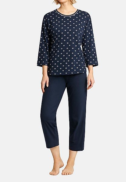 Hajo Pyjama Klima Komfort (Set, 2 tlg) Schlafanzug - Baumwolle - Atmungsakt günstig online kaufen