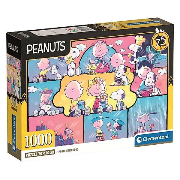 Clementoni® Puzzle Snoopy puzzle 1000pcs, Puzzleteile günstig online kaufen