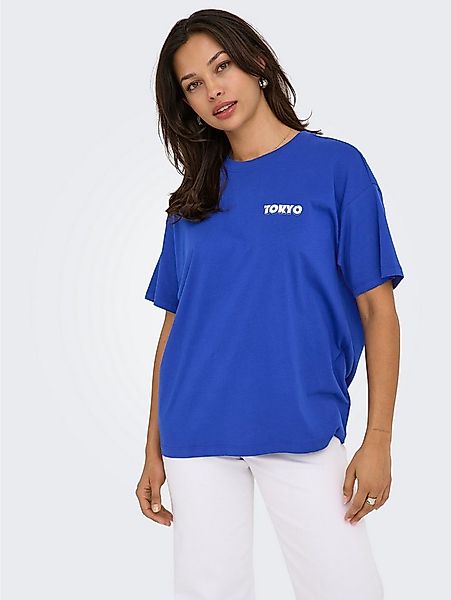 ONLY Kurzarmshirt ONLVIVVI LIFE S/S LOVELY TOP JRS Baumwolle, regular fit, günstig online kaufen