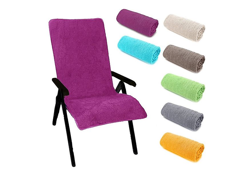 heimtexland Hochlehnerauflage Hochlehner Schonbezug Frottee Gartenstuhlaufl günstig online kaufen