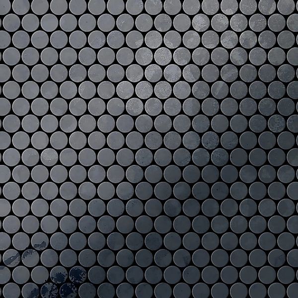 ALLOY Mosaik Fliese Massiv Metall Rohstahl Gewalzt Grau 1,6mm Stark Penny-r günstig online kaufen