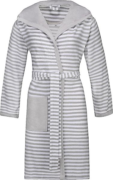 Esprit Damenbademantel "Striped Hoody", (1 St., mit Gürtel) günstig online kaufen