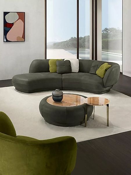 JVmoebel Sofa Textil Sofa 3 Sitzer Polster Leder Modern Relax Sitz Luxus Mö günstig online kaufen