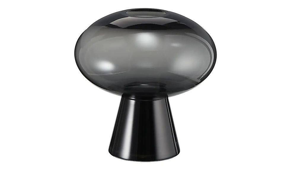 HOME STORY Vase   ¦ schwarz ¦ Glas ¦ Maße (cm): H: 30  Ø: 30 Accessoires > günstig online kaufen