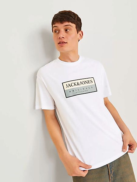 Jack & Jones Rundhalsshirt "JORFREDERIKSBERG BOX TEE SS C.N SN" günstig online kaufen